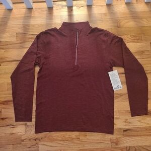 Lululemon | Metal Vent Tech 1/2 Zip size LARGE
